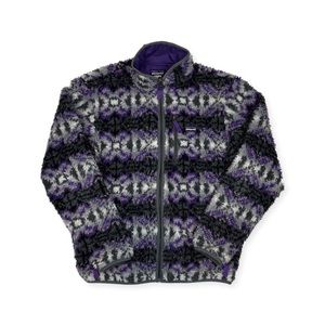 Vintage Patagonia retro x deep pile fleece jacket Large
